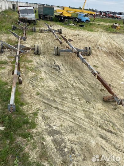 Тележка транспортная для 7ми метровой жатки