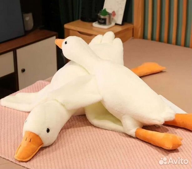 Гусь обнимусь 50-190см подарок на новый год