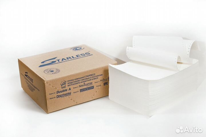 210х12х2000 Бумага в стопе starless с неотр. перф