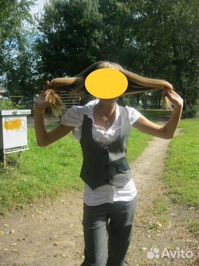 Школьная форма брюки жилет платье Sky Lake