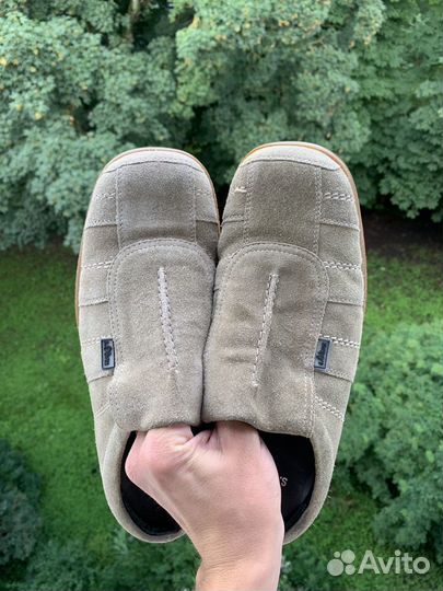 Замшевые сабо s oliver а-ля birkenstock y2k