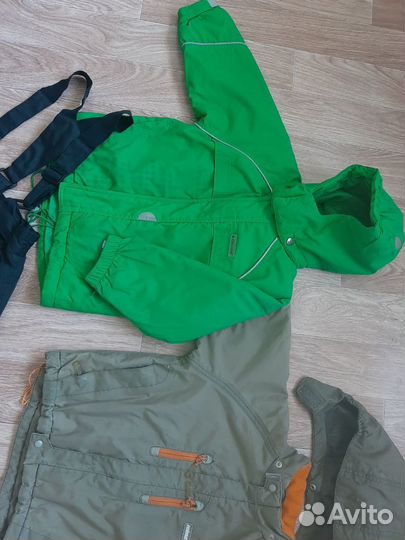 2 куртки и полукомбенизон для мальчика 92 98 110
