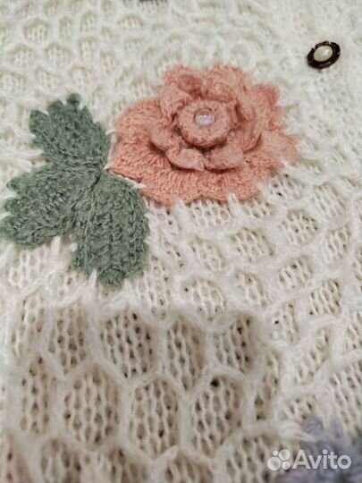 Винтажная женская кофта, 48-50