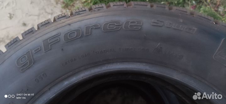 Bfgoodrich G-Force Stud 195/65 R15 95Q