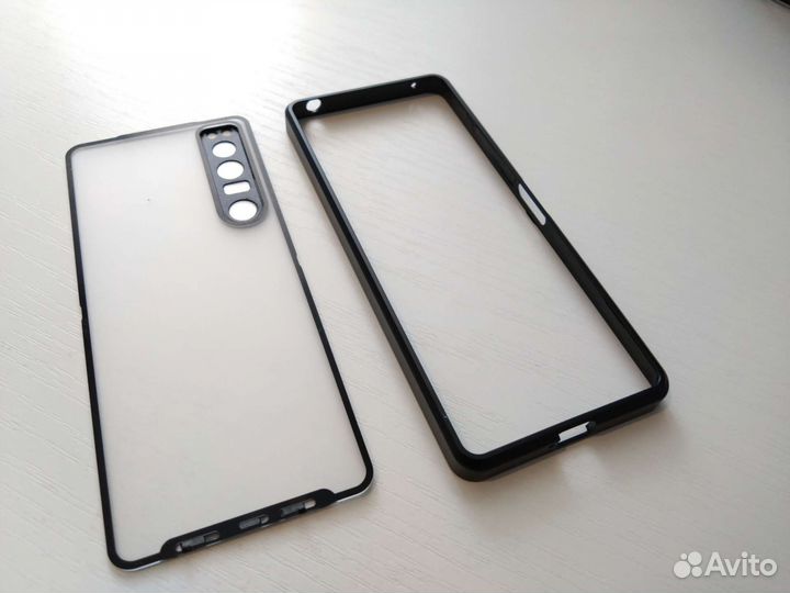 Чехол бампер металлический sony xperia 1 iv