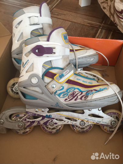 Ролики подростковые раздвижные