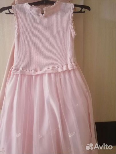 Нарядное платье для девочки 122 128