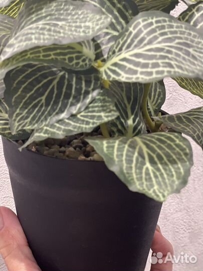 Цветок искусственный в горшке икеа