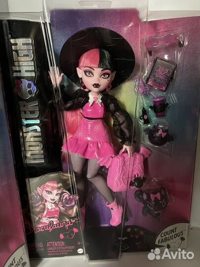 Кукла Monster High Дракулаура G3