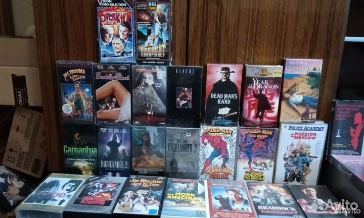 Видеокассеты (Cassette VHS Vintage 80s-90s )