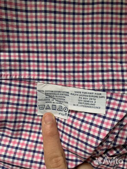 Ralph lauren рубашка s