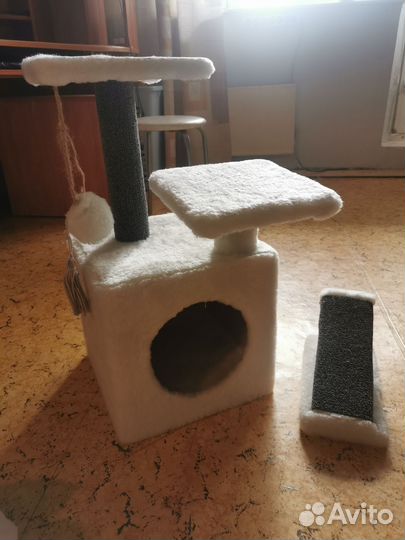 Когтеточка домик для кошки