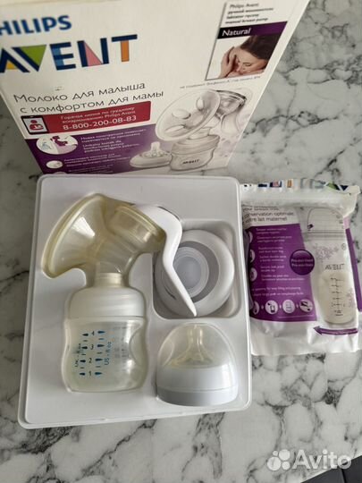 Молокоотсос avent ручной