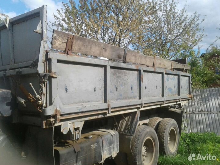 Самосвальная установка камаз