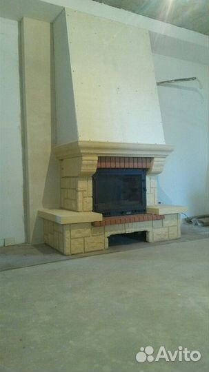 Монтаж дымоходов,печей,каминов