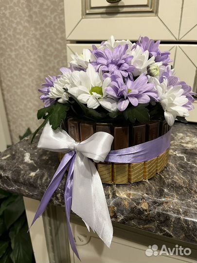 Торт из конфет