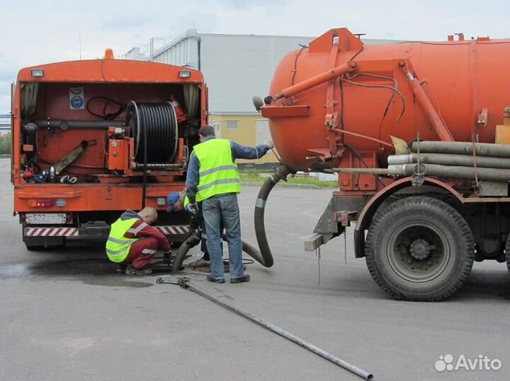 Услуги ассенизатора, илососа в Большой Орловке