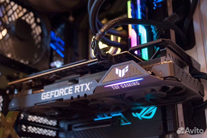 Видеокарта asus GeForce RTX 3060 Ti TUF Gaming