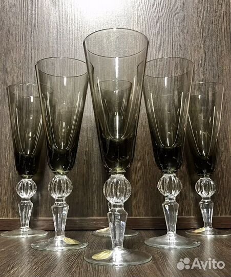 Фужеры хрустальные СССР