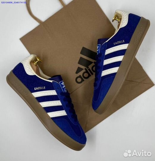 Кроссовки Adidas Gazelle Navy (Арт.46237)