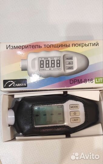 Толщиномер carsys dpm 816