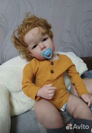 Реборн силиконовая кукла 55 см