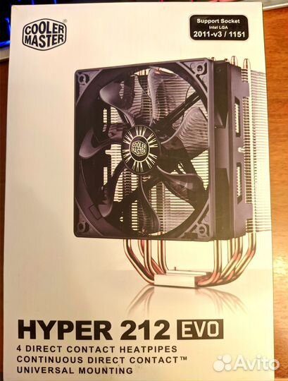 Кулер для процессора Cooler Master Hyper 212 EVO
