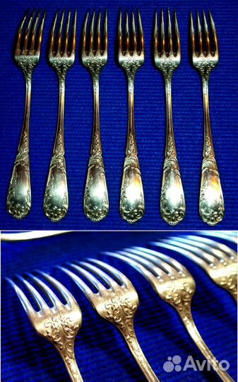 Столовые приборы sfam + Christofle Начало 20в
