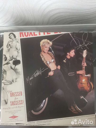 Roxette Look Sharp Sweden Parlophone вкладка