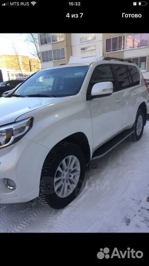 Toyota Land Cruiser Prado 2.8 AT, 2016, 187 000 км