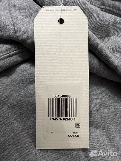 Толстовка Levis logo hoodie