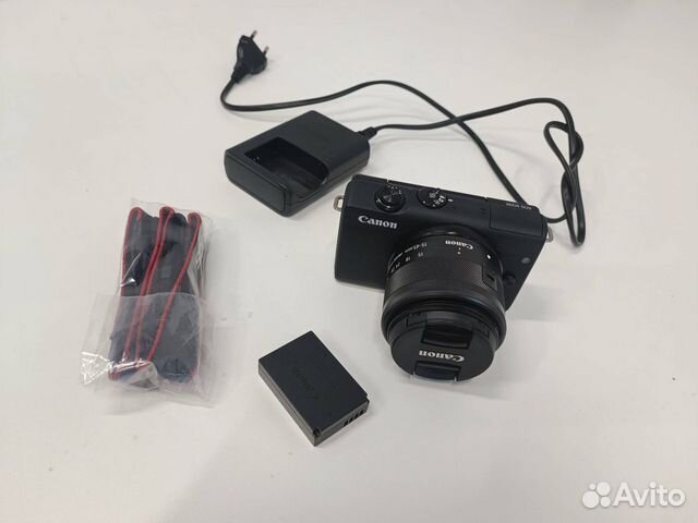 Беззеркальный фотоаппарат Canon m200 kit 15-45mm