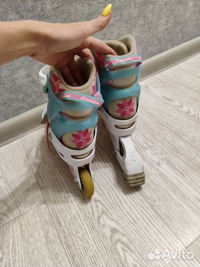 Роликовые коньки детские раздвижные