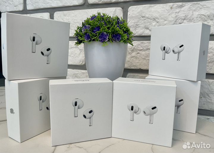 Airpods pro V2 Новые (1:1, шумоподавление)