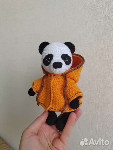 Вязаная панда