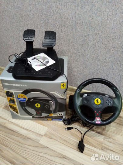 Руль и педали для пк и рs2