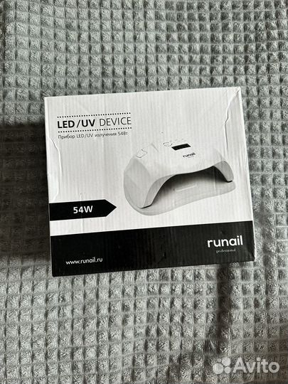 Лампа для маникюра runail professional