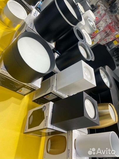 Накладные светильники