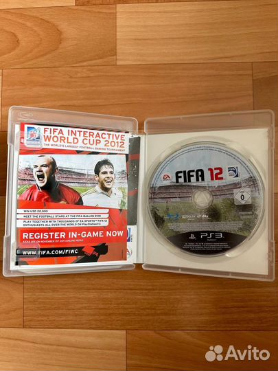 Диск Fifa 12 Футбол Лицензия PS3