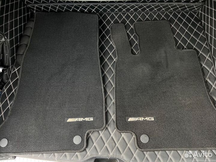 Ворсовые коврики Mercedes GLC Coupe