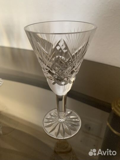 Хрустальные рюмки СССР