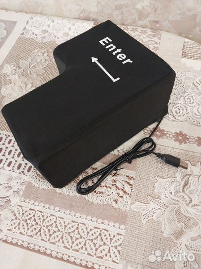 Антистресс мягкая кнопка enter новый