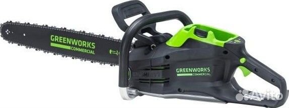 Пила цепная аккумуляторная greenworks GD82CS51K5