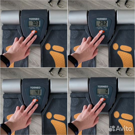 Тренажер степпер + эспандер для рук