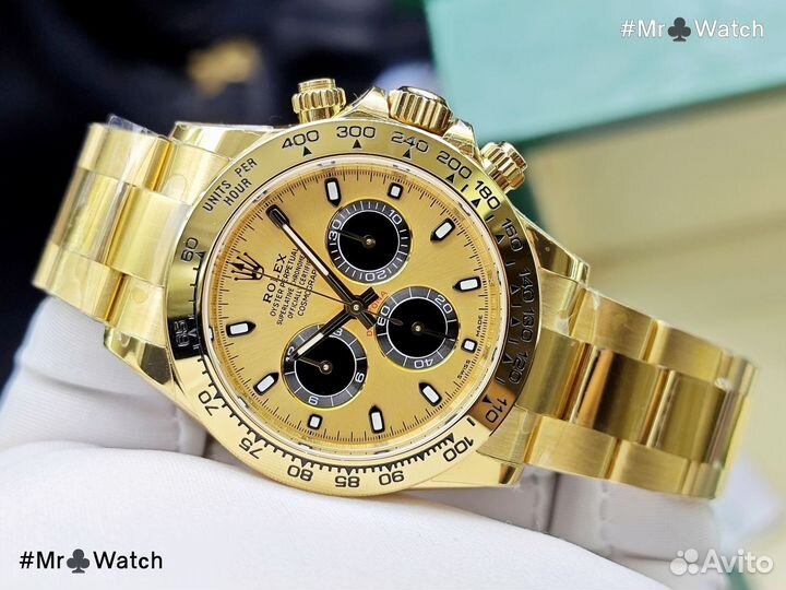 Часы Rolex Daytona Gold с гарантией