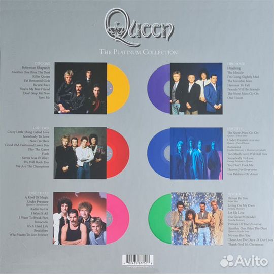 Пластинка Queen Platinum Collection (Limited Editi