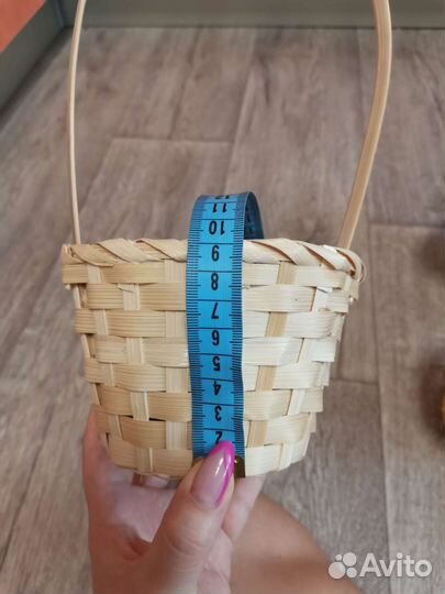 Корзина плетеная