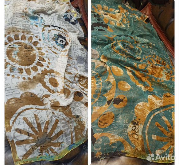 Палантины iceberg оригинал италия шелк