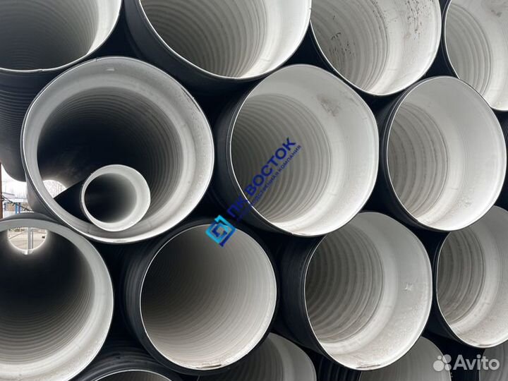 Труба гофрированная пнд 400/343 SN8