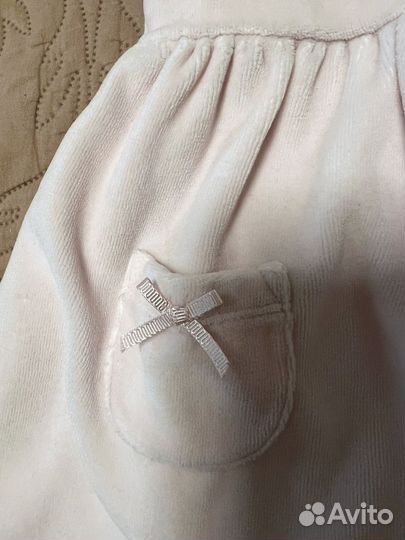 Платье на девочку новорожденный 1-6 месяцев